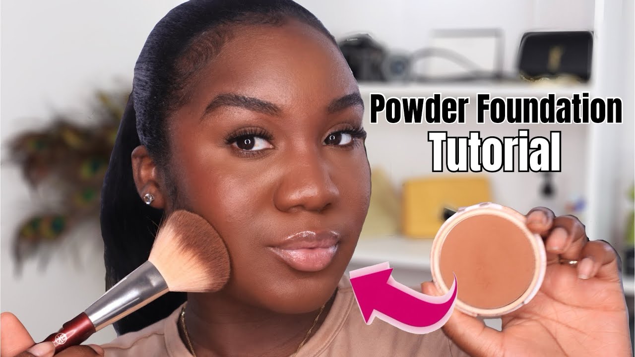 Step By Step Powder Foundation Makeup Tutorial For Beginners