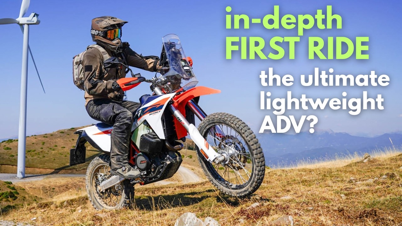 KTM 690 Rally | A 2-Day Greece Motorcycle Adventure