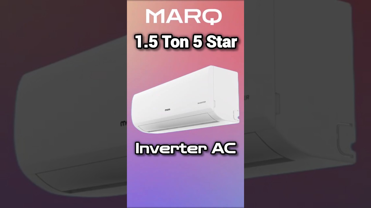 ❄️ MarQ 1.5 Ton 5 Star AC 2026 Review | Best Energy Saving AC? #splitac #ac #tech #shorts