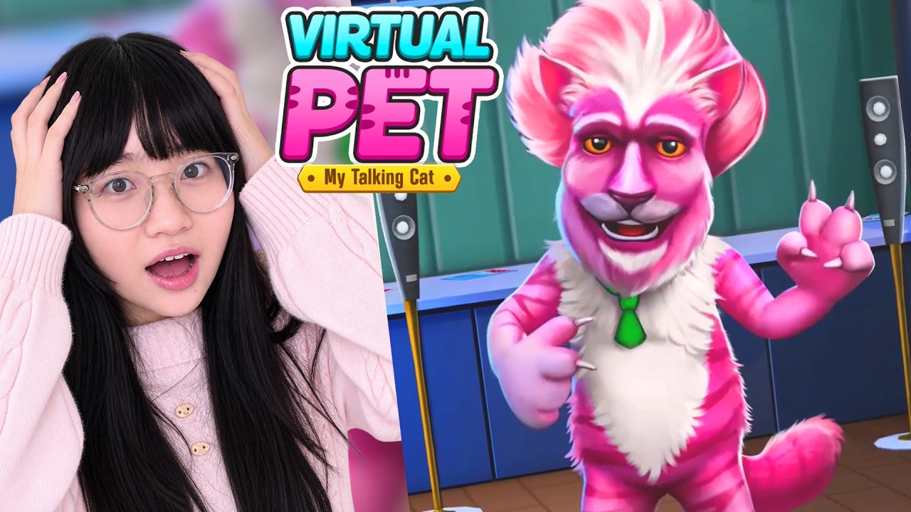 Miss T Became a CAT?! - Virtual Pet My Talking Cat