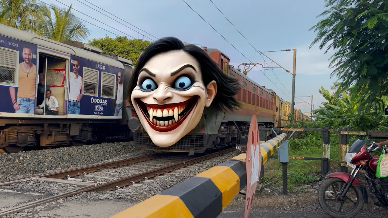 Dangerous Ghost Headed Teesta Torsa Express Furious Crossing Throughout Railgate 