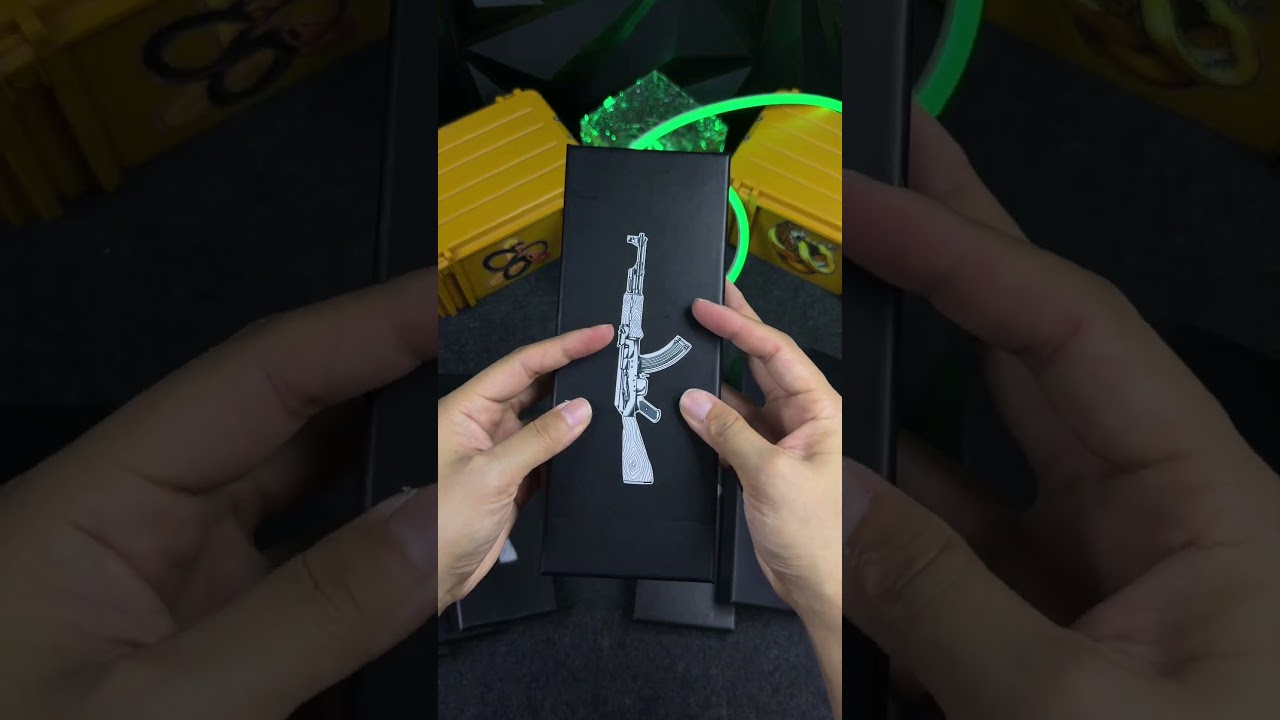 Unboxing a CS2 AK-47 Replica – New Gear for My Desk 🎁#cs2 #csgo #cs2moments