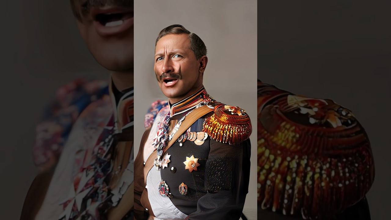 Kaiser Wilhelm II Brought Back to Life with AI #Shorts