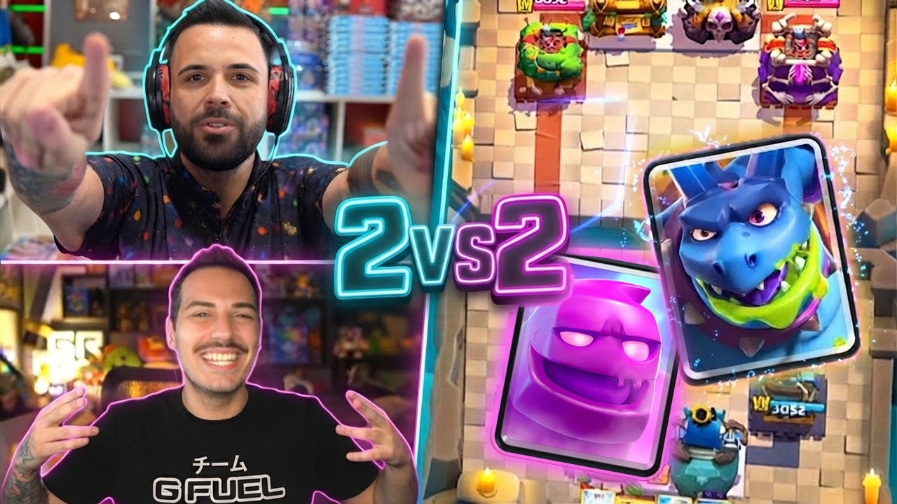 una Combo Infermabile, 2Vs2 con GRAX! - CLASH ROYALE
