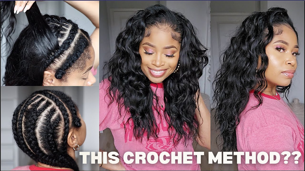 The EASIEST Crochet Body Wave Install You’ll Ever Do *Minimal Leave-Out!* ft. Ywigs