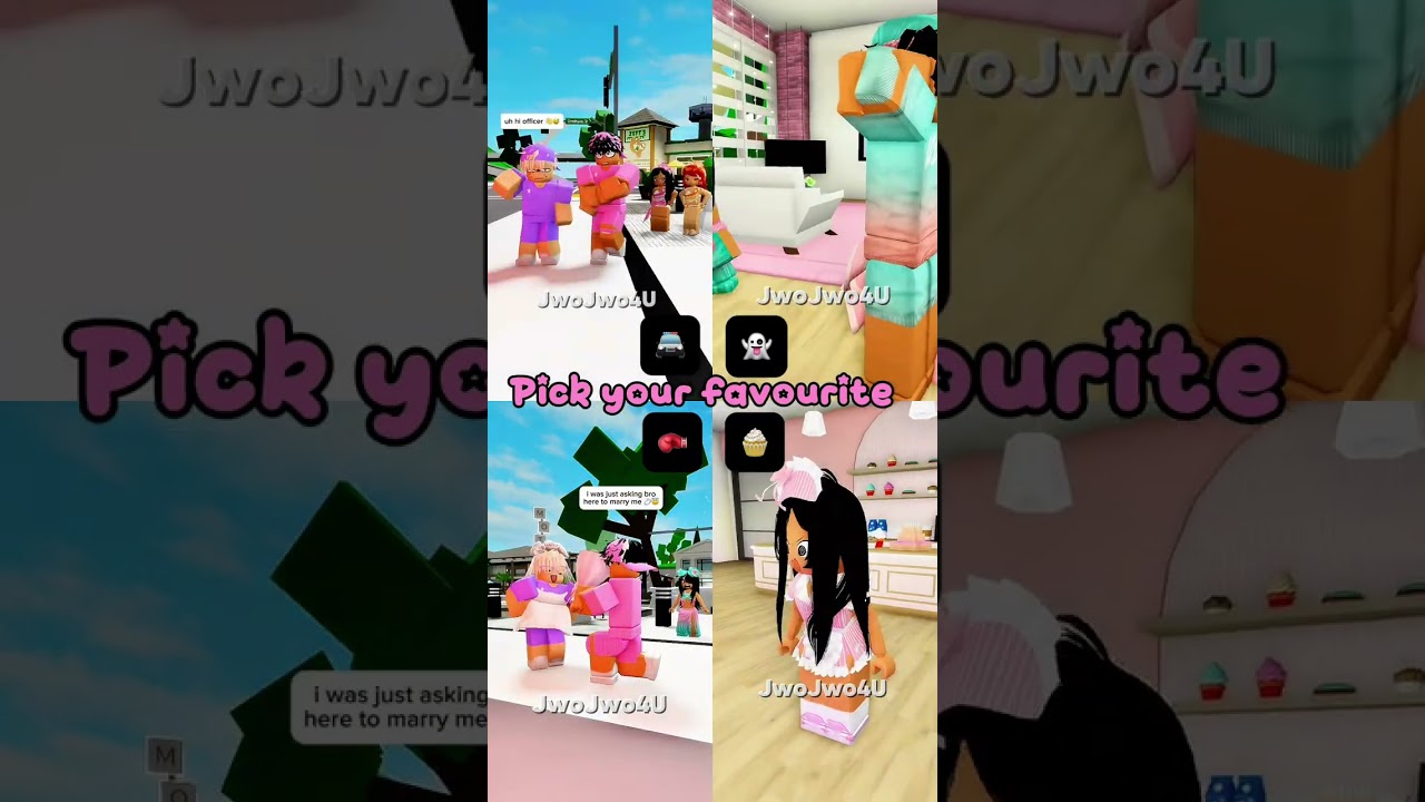 marry me TREND PART 6 🤭💍 put a ring on my finger 💗 Pick your favourite #roblox #shorts 