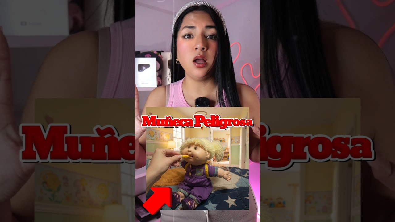 La MUÑECA más ADORABLE que representaba un PELIGRO para los NIÑOS 😱  #terror #miedo #shorts #muñeca