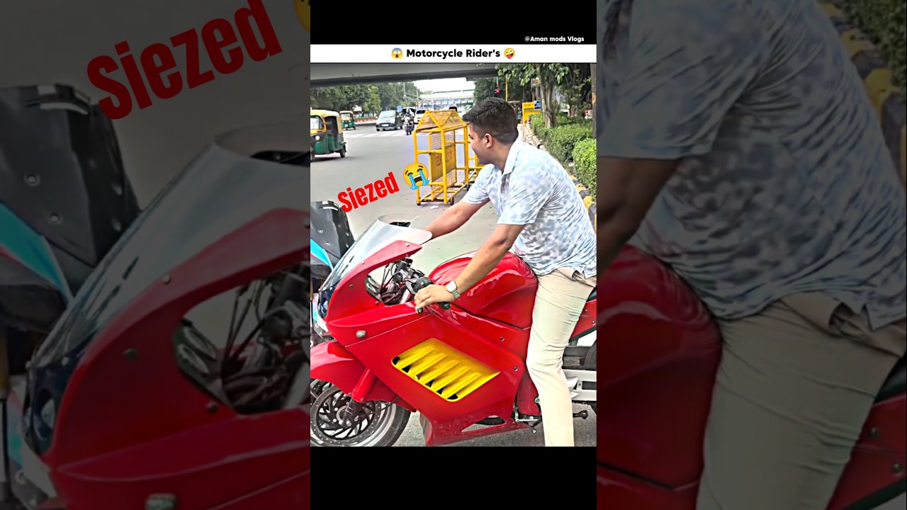 David Putra 2000 CC Police Siezed 😭 #davidputra#motorcycle#riders#motovlogs