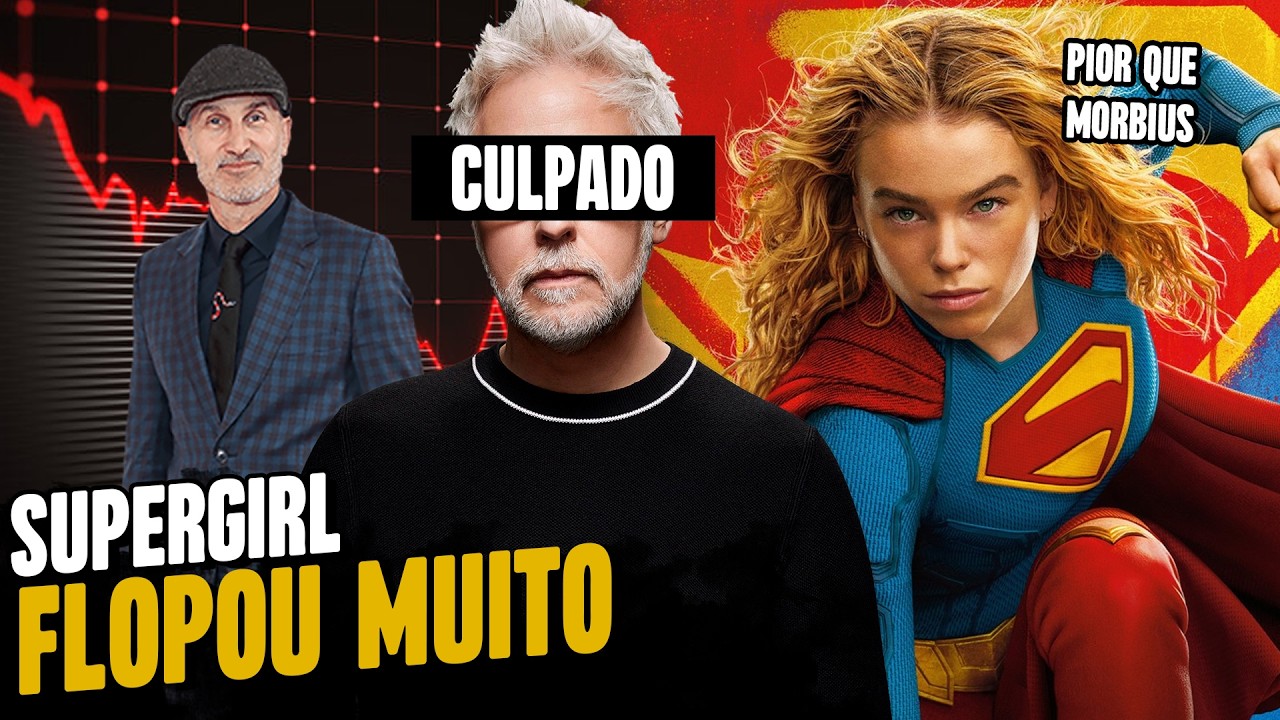 UM FLOP PRA ESQUECER! SUPERGIRL BILHETERIA e FUTURO do DCU - O QUE TIRAR DE LIÇÃO?