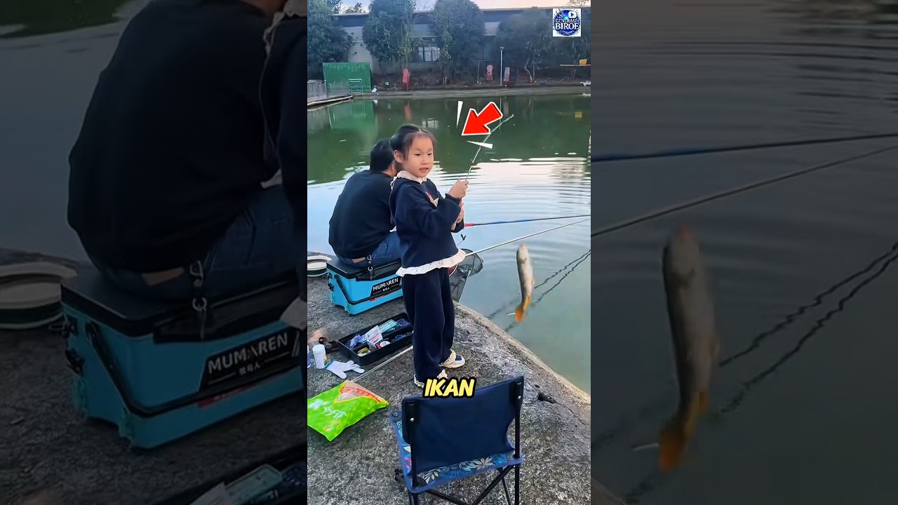 GADIS KECIL INI NEKAT LAWAN AYAH MANCING, ENDINGNYA DAPAT IKAN JUMBO! 😱🎣🐟