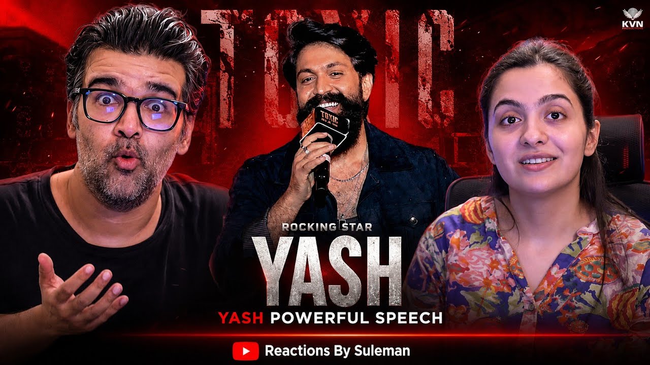 Reaction On Rocking Star Yash Powerful Speech At Toxic Pre-Release Event 