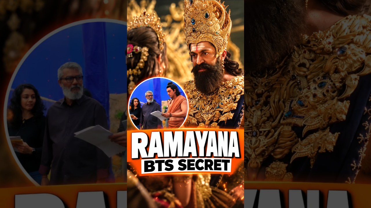 Ramayana BTS Secret 😱 Ranbir Kapoor as Lord Rama | Ramayana Behind The Scenes #ramayana