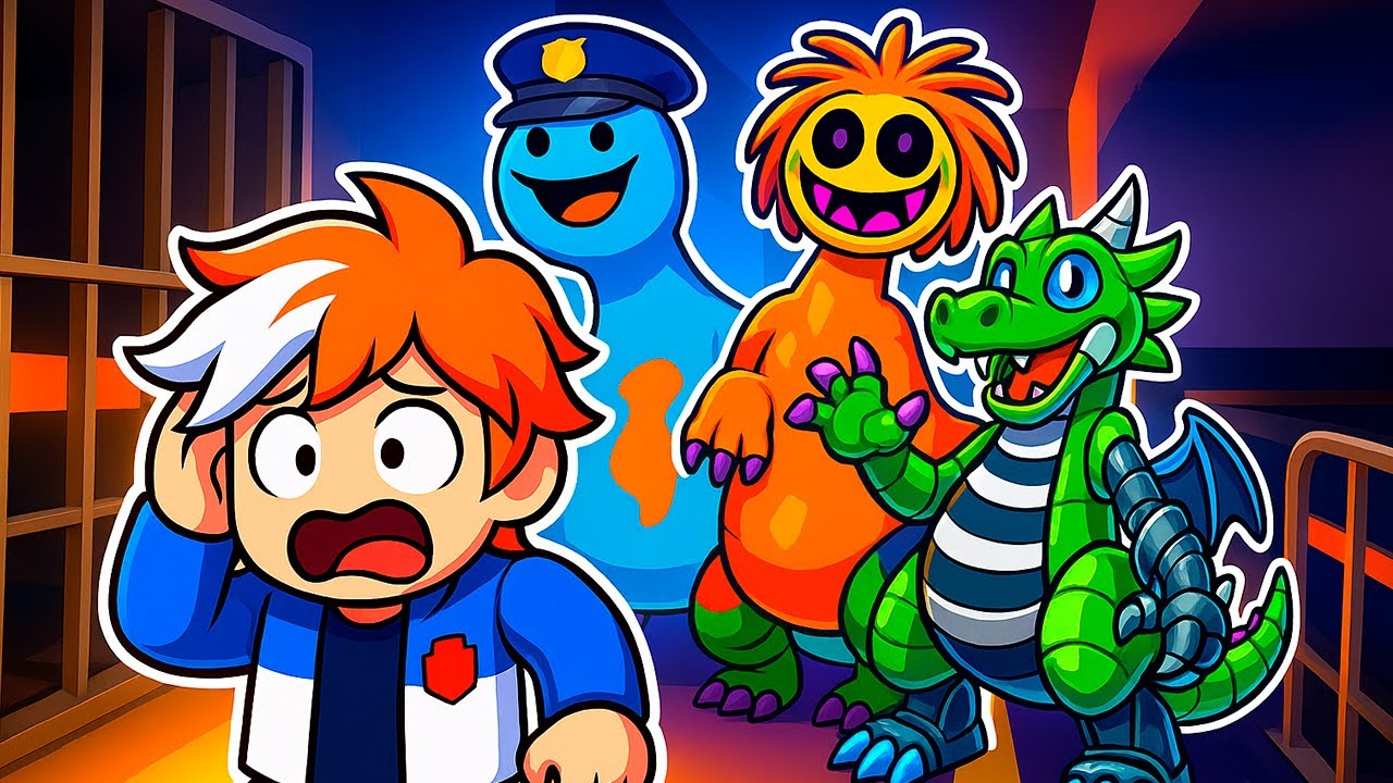 ESCAPA DE LA PRISION DE POPPY PLAYTIME 4 EN ROBLOX