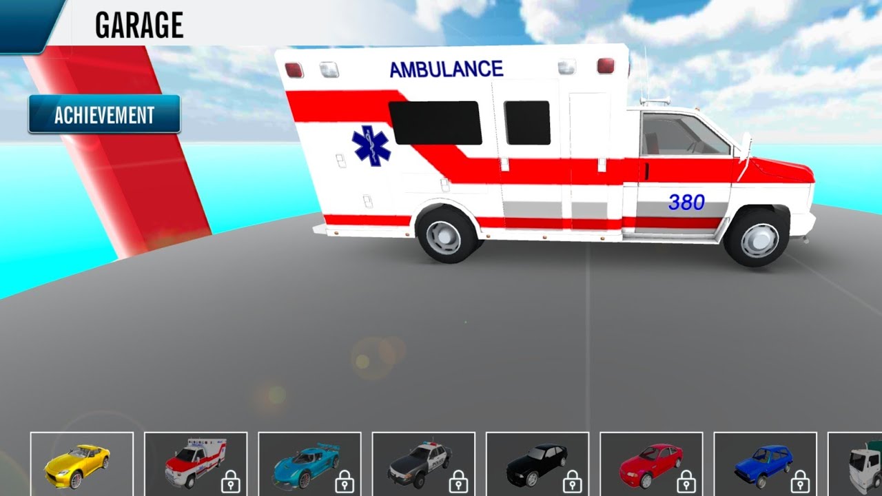 AMBULANCE 🚑 MEGA RAMP