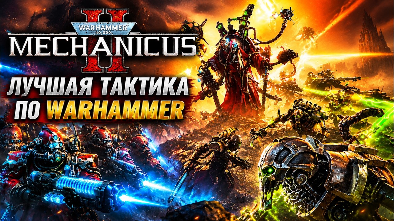 Warhammer 40,000: Mechanicus II – Механикус против Некронов | Превью и впечатления