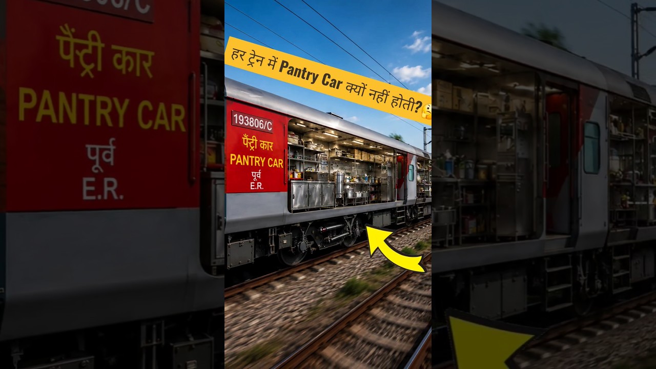 Does Every Train Have a Pantry Car? 🤔 #train