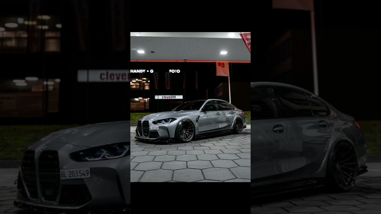 Skyscraper Gray BMW M3 Competition #bmw #bmwlife #bmwm3 #bmwm #m3 #m3cs #cars #shorts #viralcars