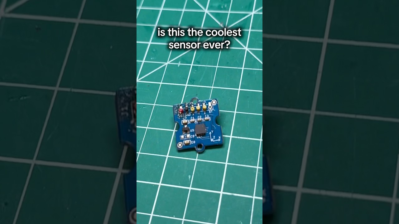 It HAS to be 🥶 #electronics #engineering #accelerometer