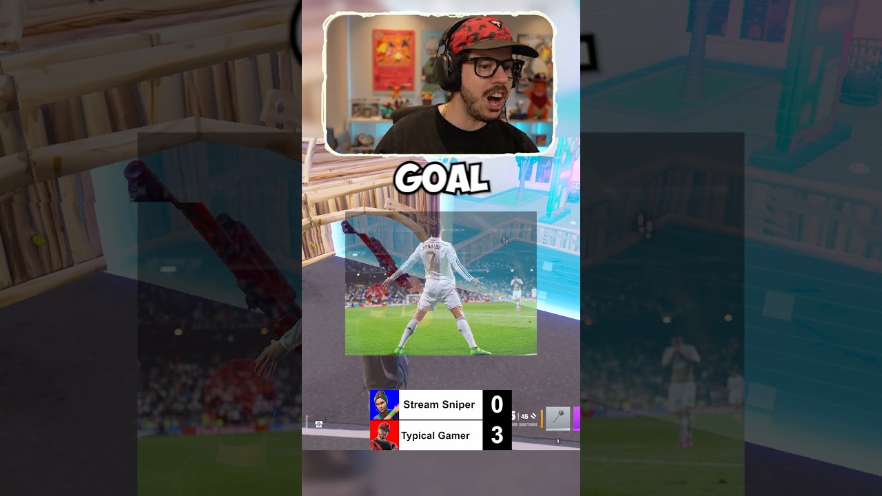 The Soccer Playing Stream Sniper