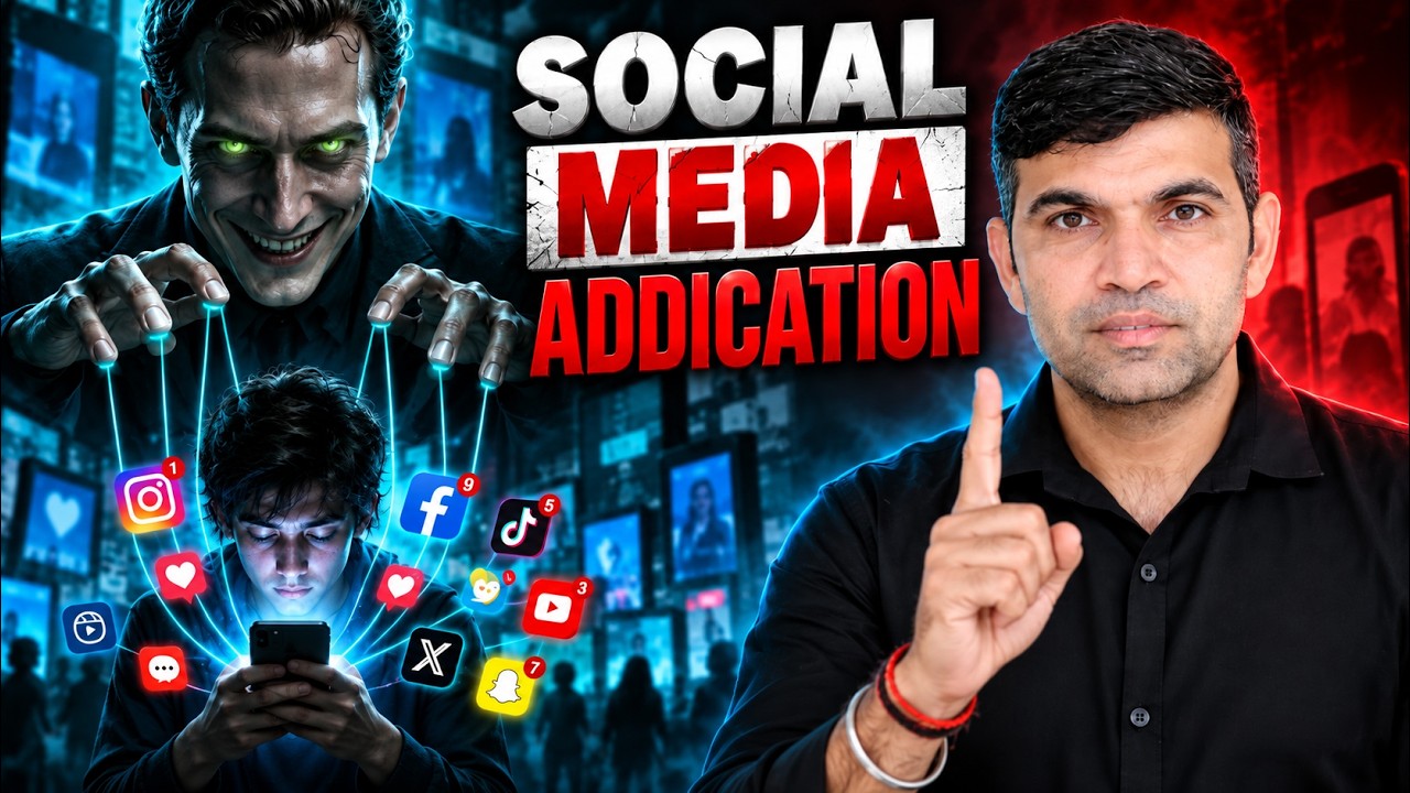 CET 2026 | Social Media की लत क्यों लगती है? Algorithm कैसे खेलता है आपके दिमाग से | Narendra Sir