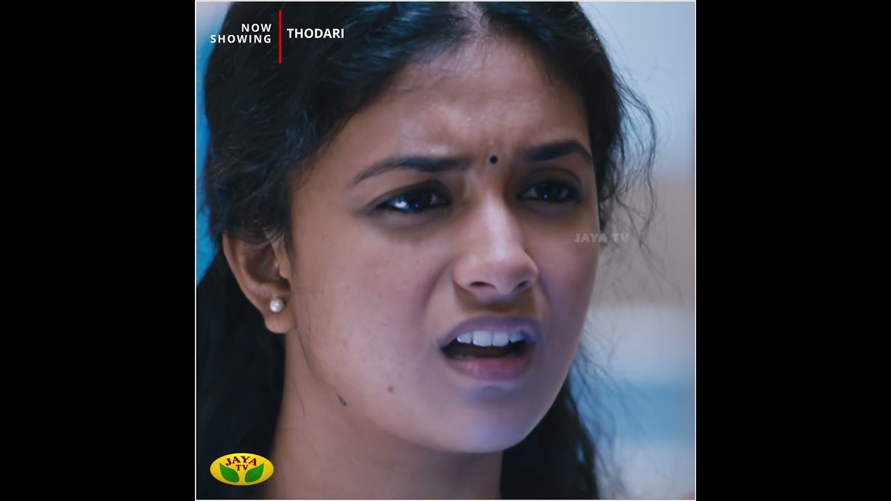 Dhanush & Keerthy Suresh Train Comedy 🤣|  Thodari  | Now Showing | Jaya Tv