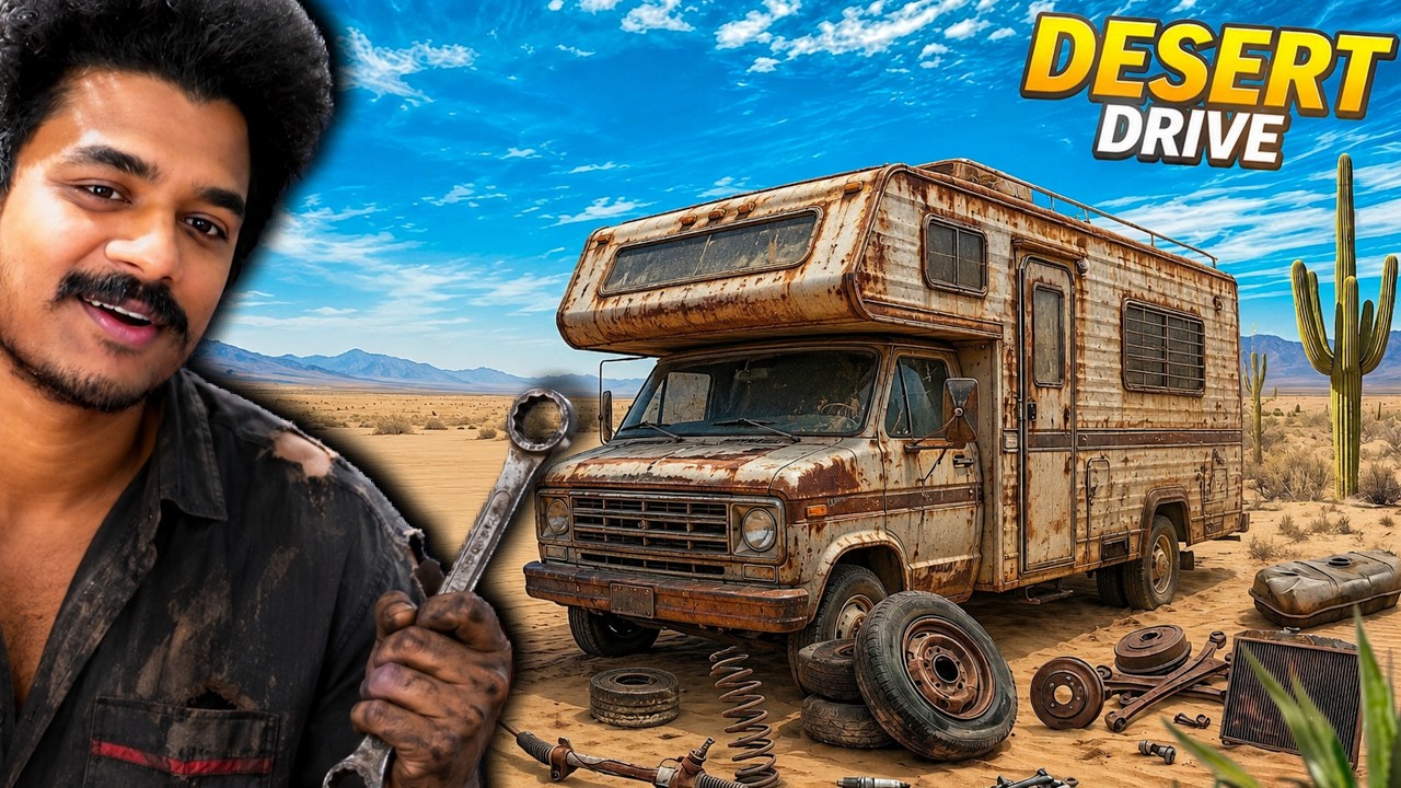 I Found a New 1000HP Van in desert Expedition!