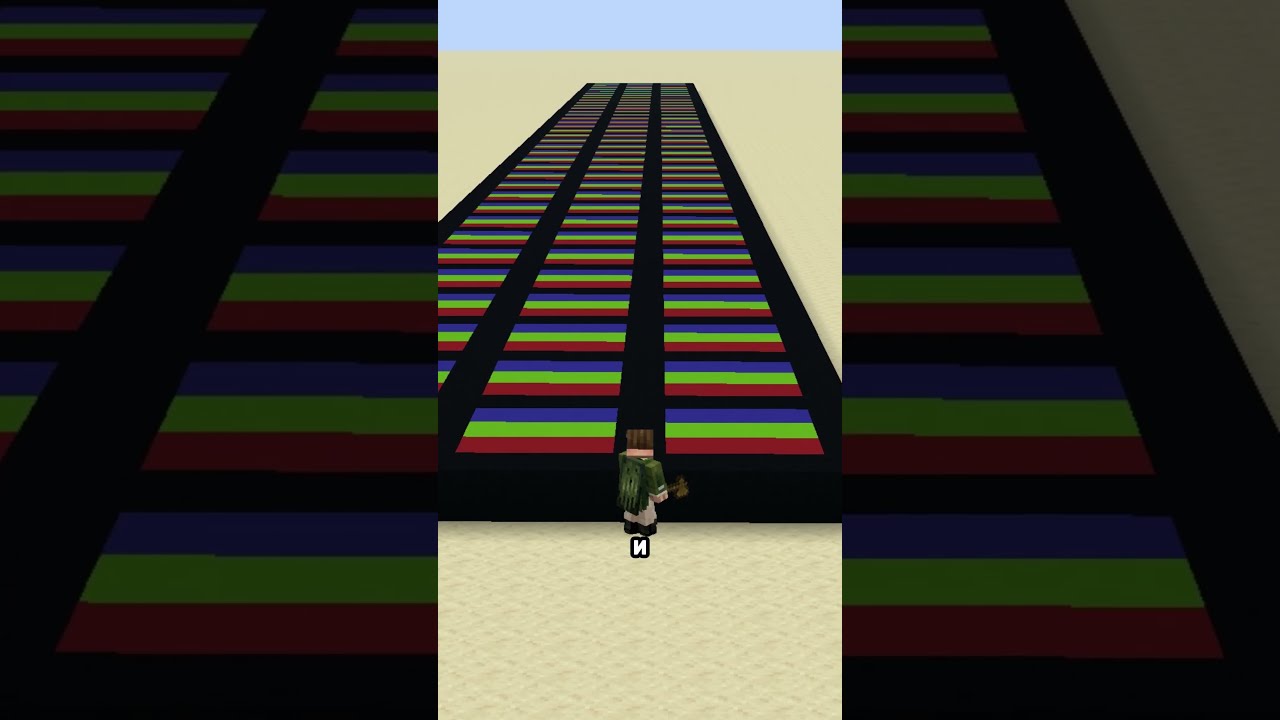 Самая странная иллюзия Майнкрафта  #minecraft #майнкрафт