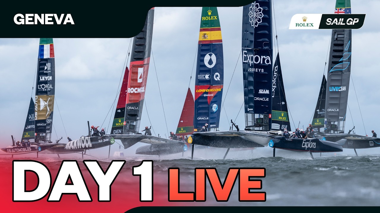 2026 Rolex Switzerland Sail Grand Prix | Geneva | Day 1
