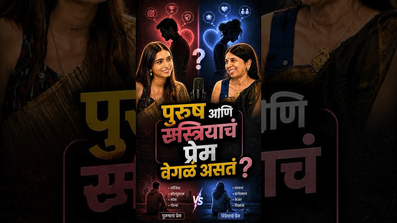 पुरुष आणि स्त्रीचं प्रेम खरंच वेगळं असतं का? | Relationship Psychology Explained