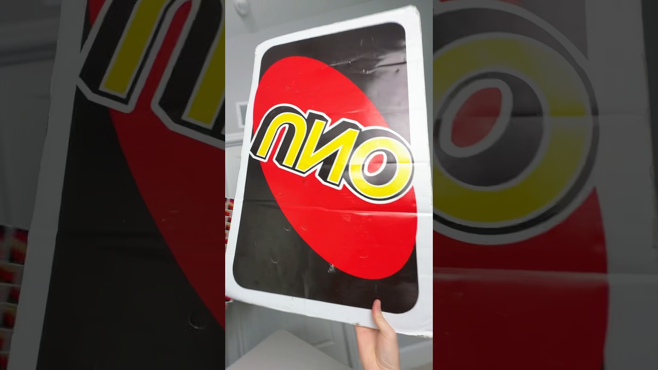 The BIGGEST cards in the world😱😰 #funny #comedy