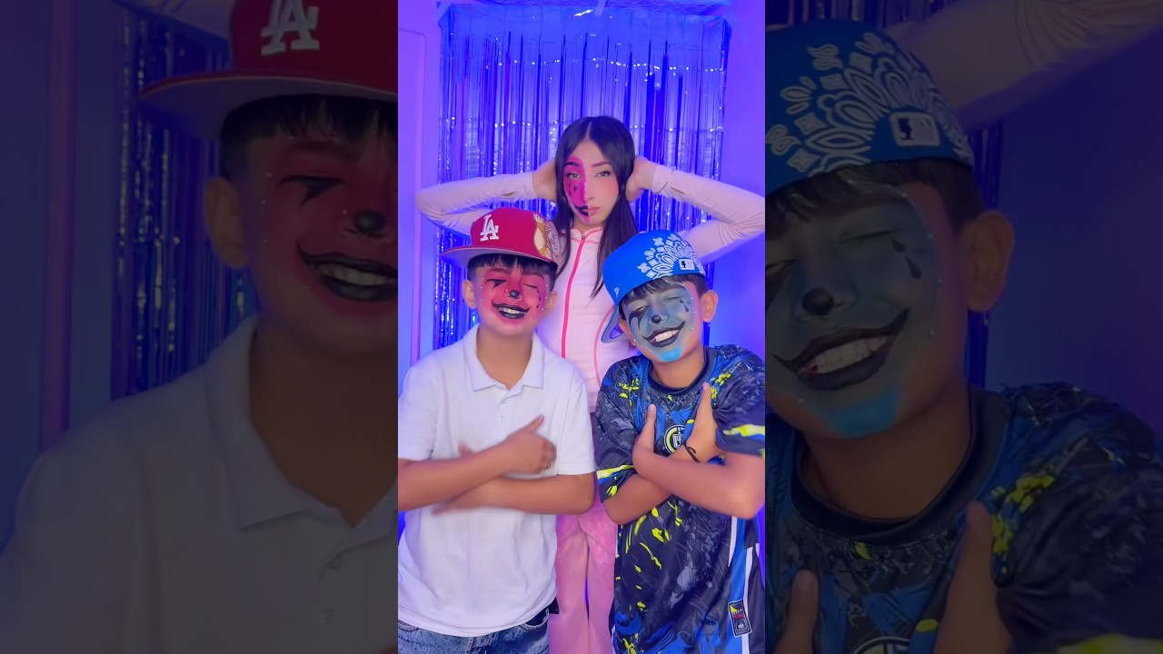 TREND de CRY BABY CRY 😱😳🤡❤️💙🩷🔥. #shortsviral