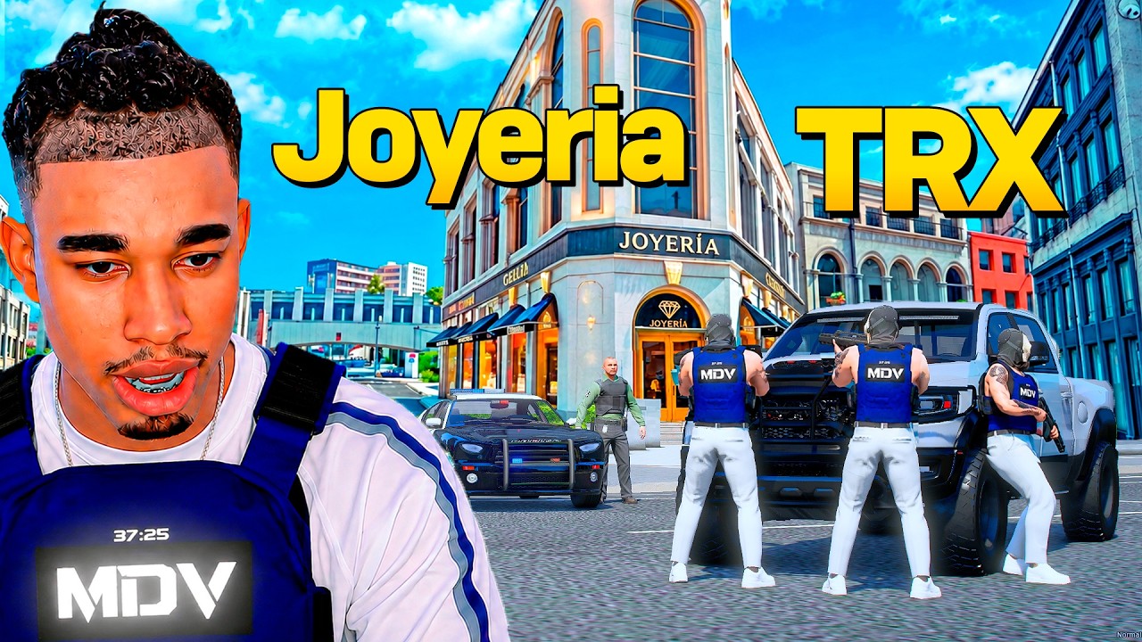 Usamos La TRX De La Organizacion Para Hurtar Una Joyeria En Gta Rp
