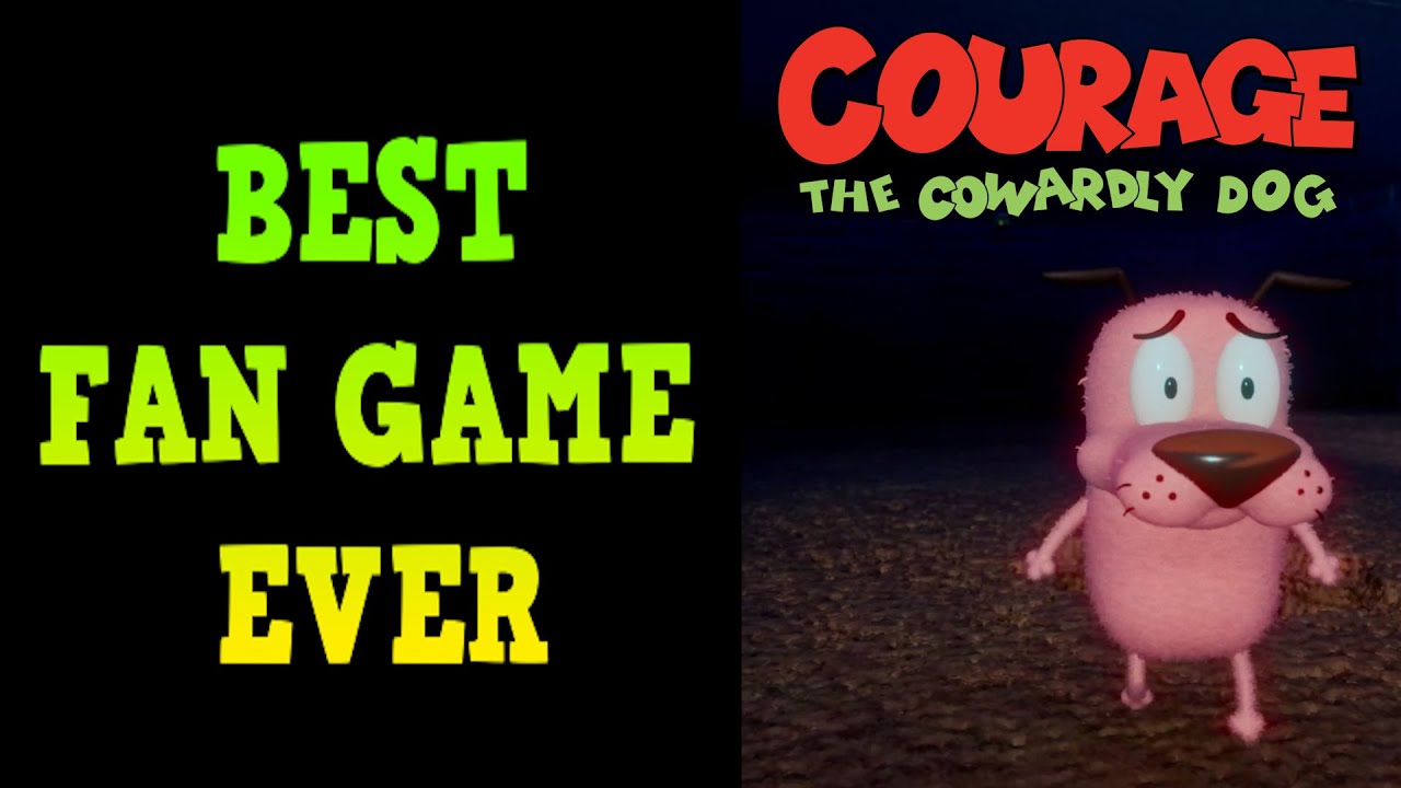 BEST FAN GAME EVER MADE - Courage the Cowardly Dog Review