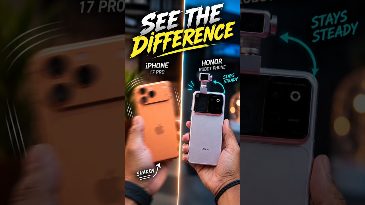 Robot Phone Outclasses the iPhone 17 Pro!