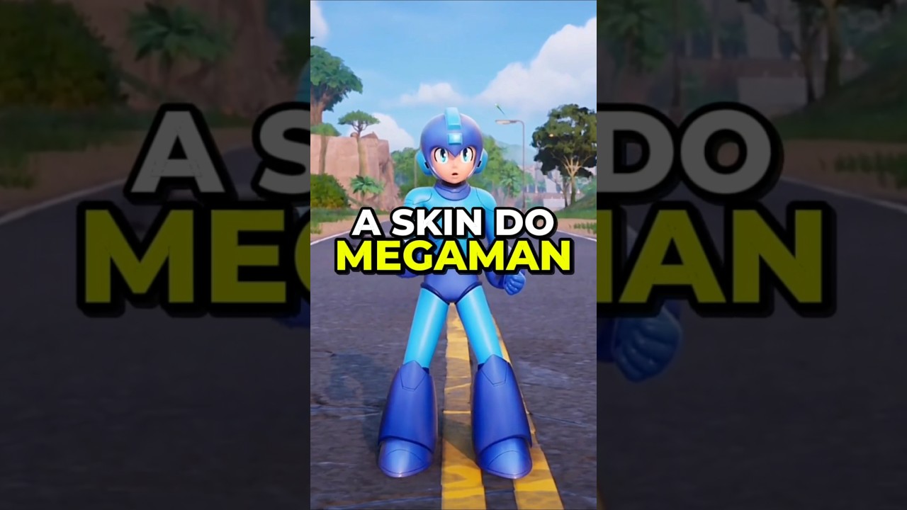 A Skin do Megaman no Fortnite me Surpreendeu! 😳