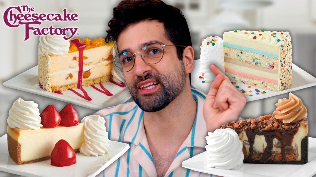 I Tried Every Cheesecake from The Cheesecake Factory