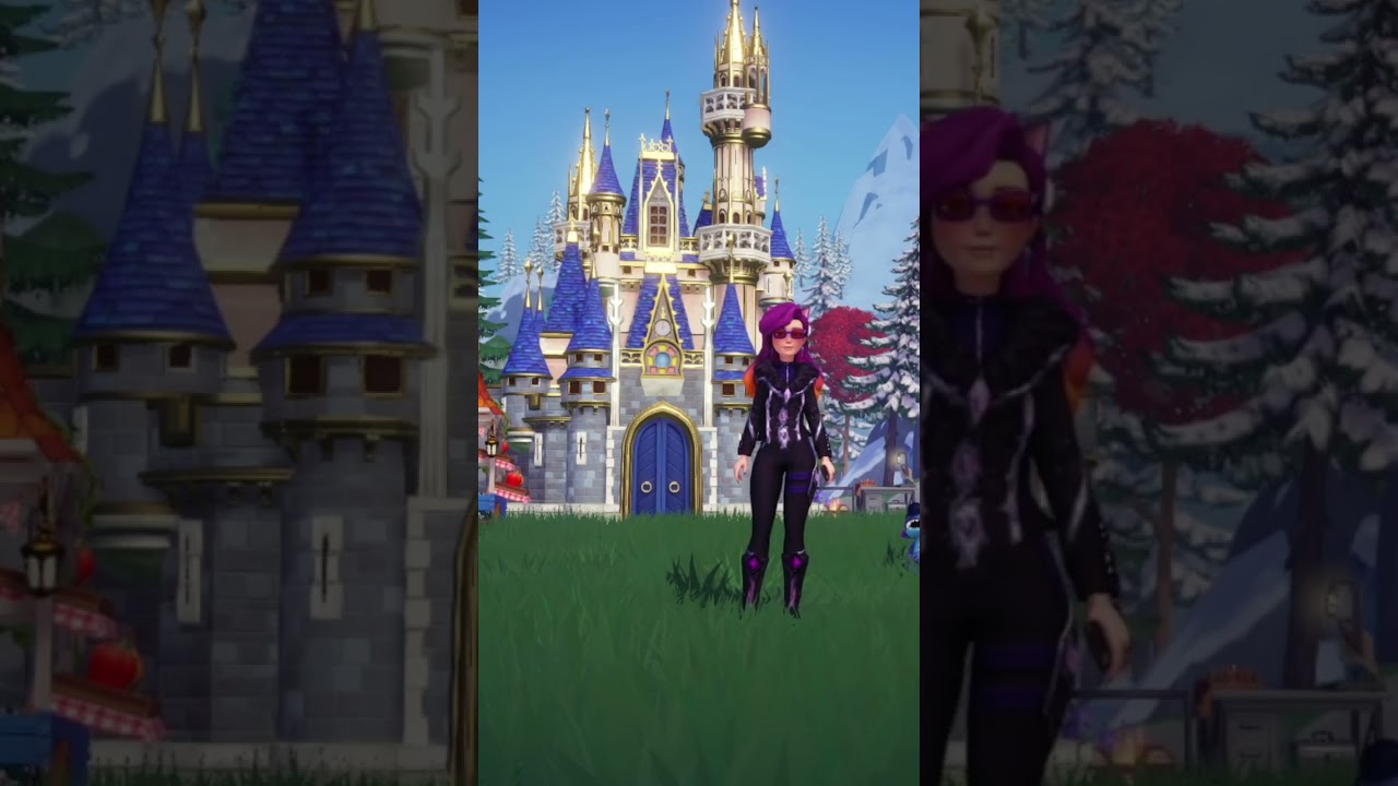 How to redesign the outside of your house - Disney Dreamlight Valley Tips and Tricks #shorts