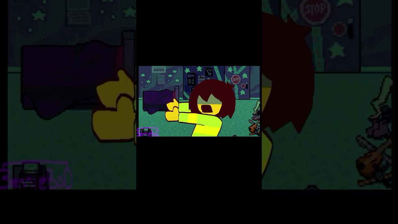 You’re walking down a hallway? #deltarune