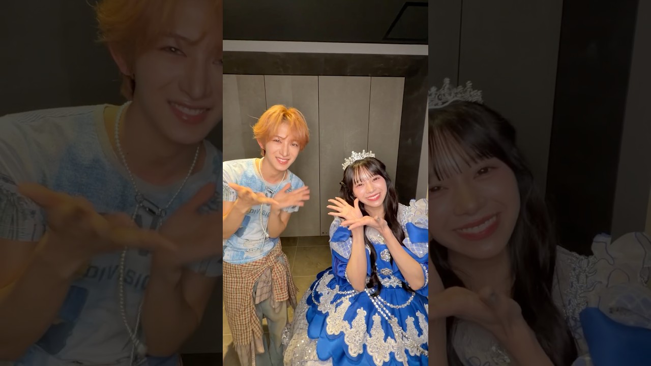 #MAZZEL_SoStrawberry w/ #増田彩乃 さん #CUTIESTREET ありがとうございました🌻#NAOYA #MAZZEL
