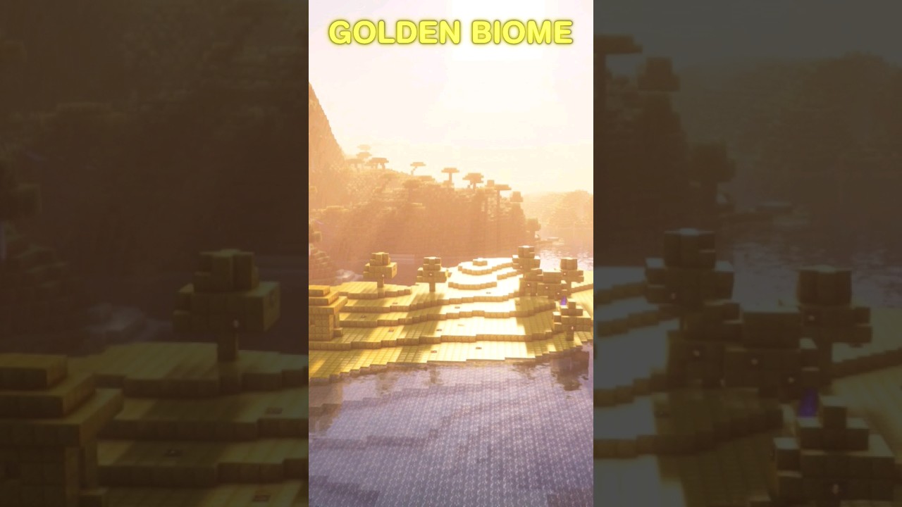 Gw Membuat GOLD BIOME di Minecraft Hardcore