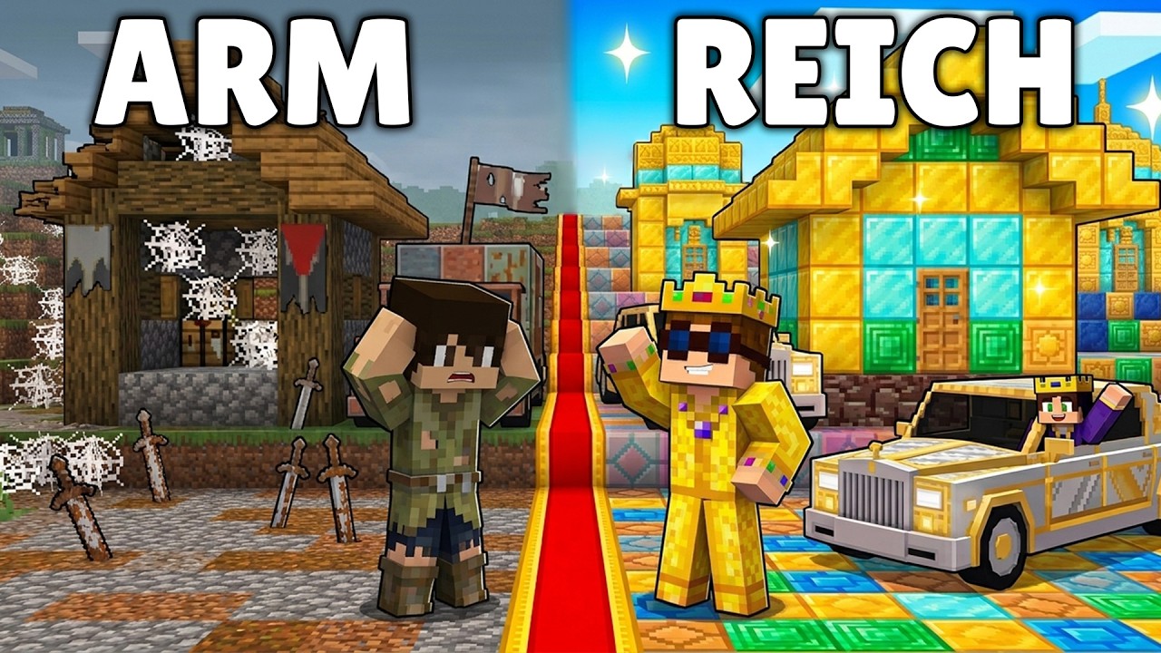 WIR FINDEN ein GELD VILLAGER DORF in Minecraft!