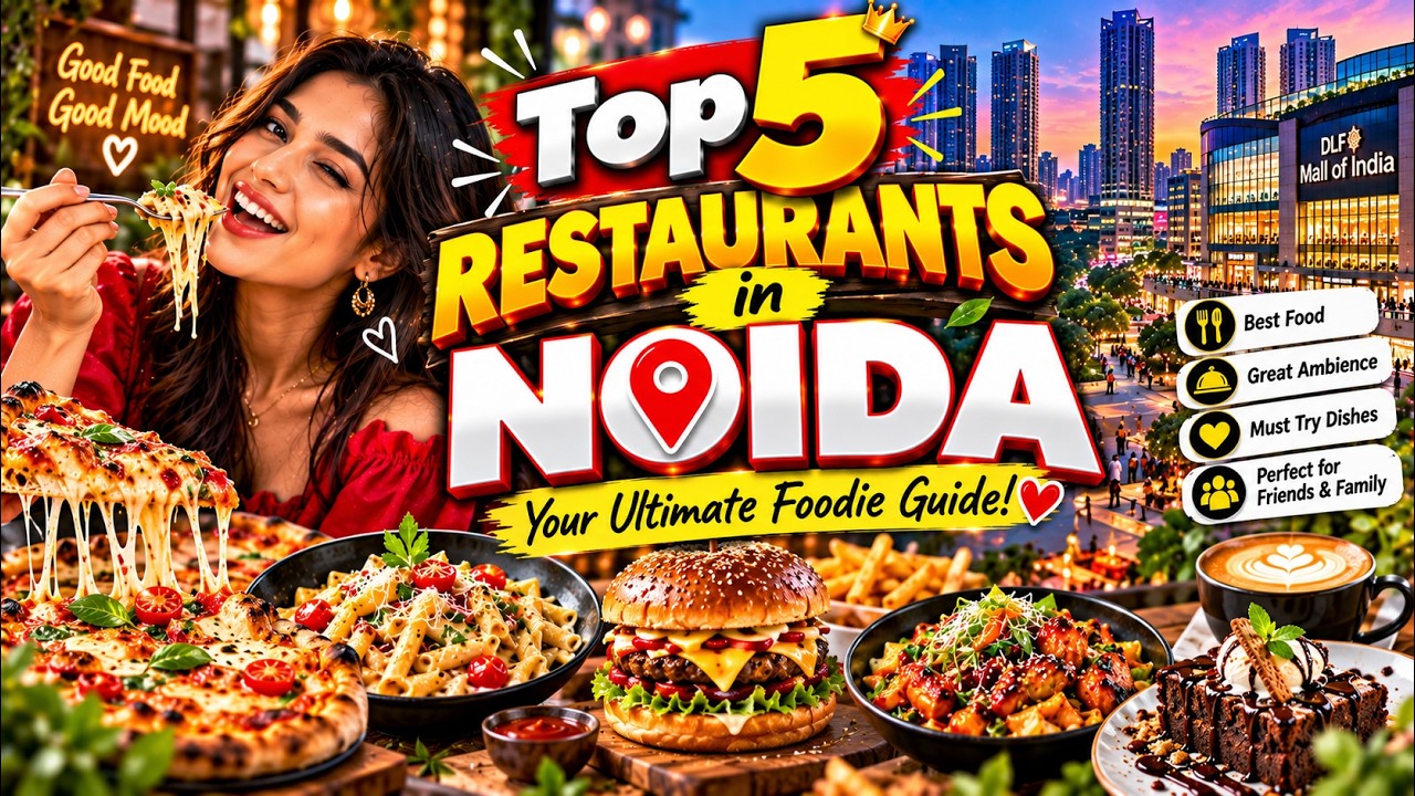 Top 5 Restaurants in Noida: Your Ultimate Foodie Guide!