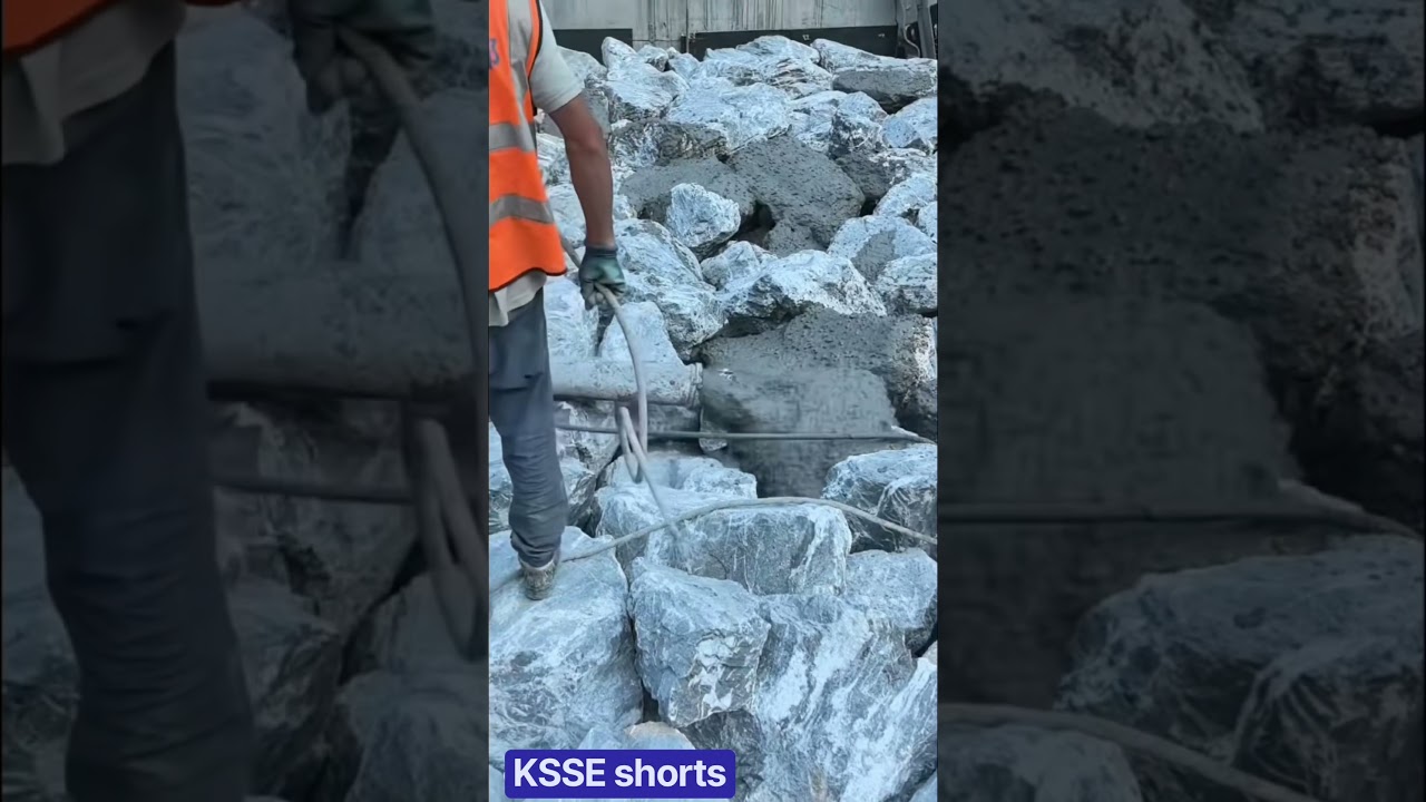 Rock-Filled Concrete for Massive Dam Structures 🪨🌊 #Construction #Engineering