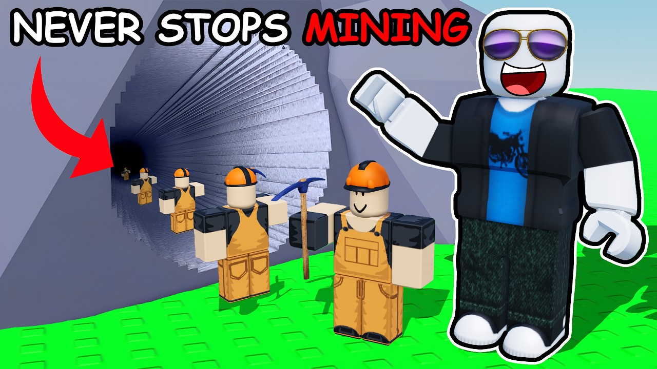 building THE MOST PROFITABLE Mining Factory in Roblox...