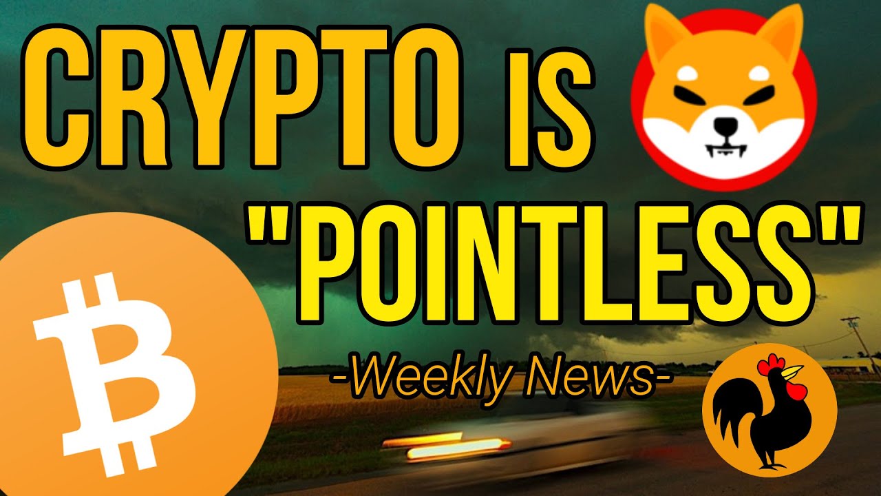 Bitcoin & Crypto "IS POINTLESS!!" That's a Perfect thing to hear!! Why??  Cryptocurrency News.