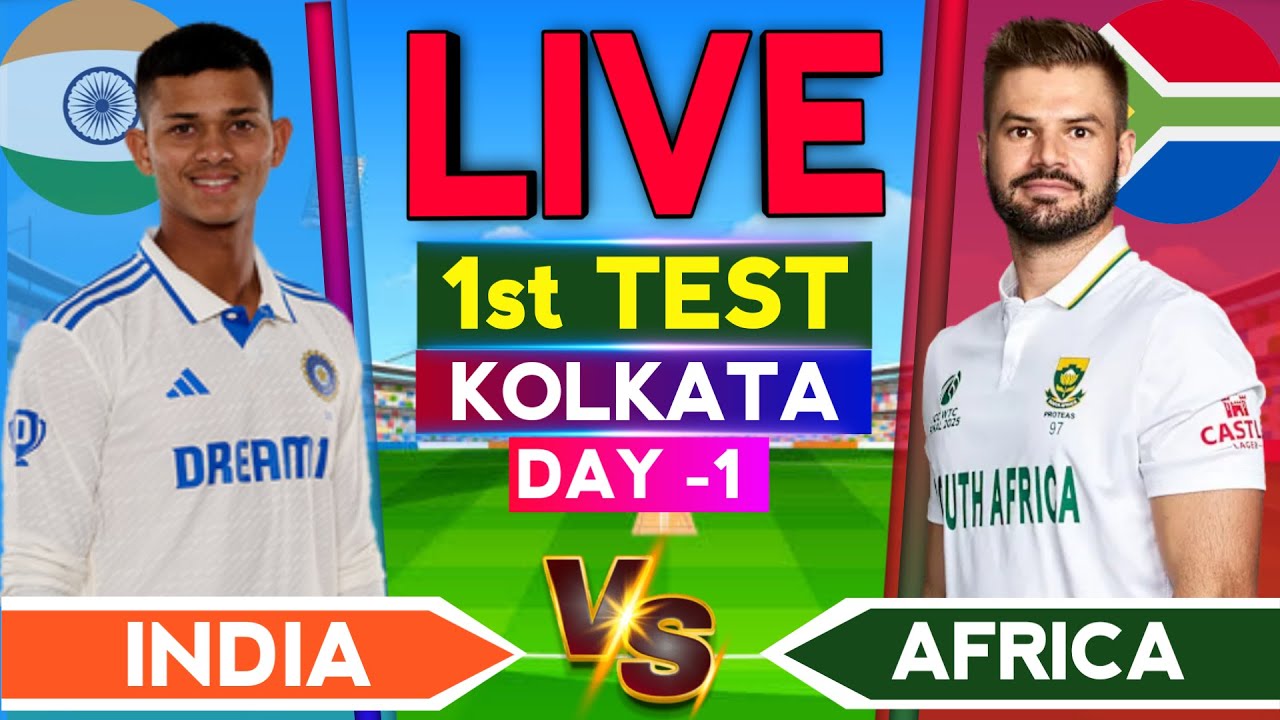 LIVE - India vs South Africa | Cricket Live Score & Commentary | Ind vs SA 1st Test Day 1 Live Today