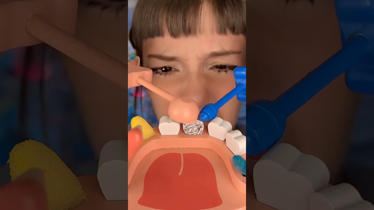 Treat my teeth ASMR🦷🪥 Idea and video: @a@annadreamyASMRasmr #game #cute