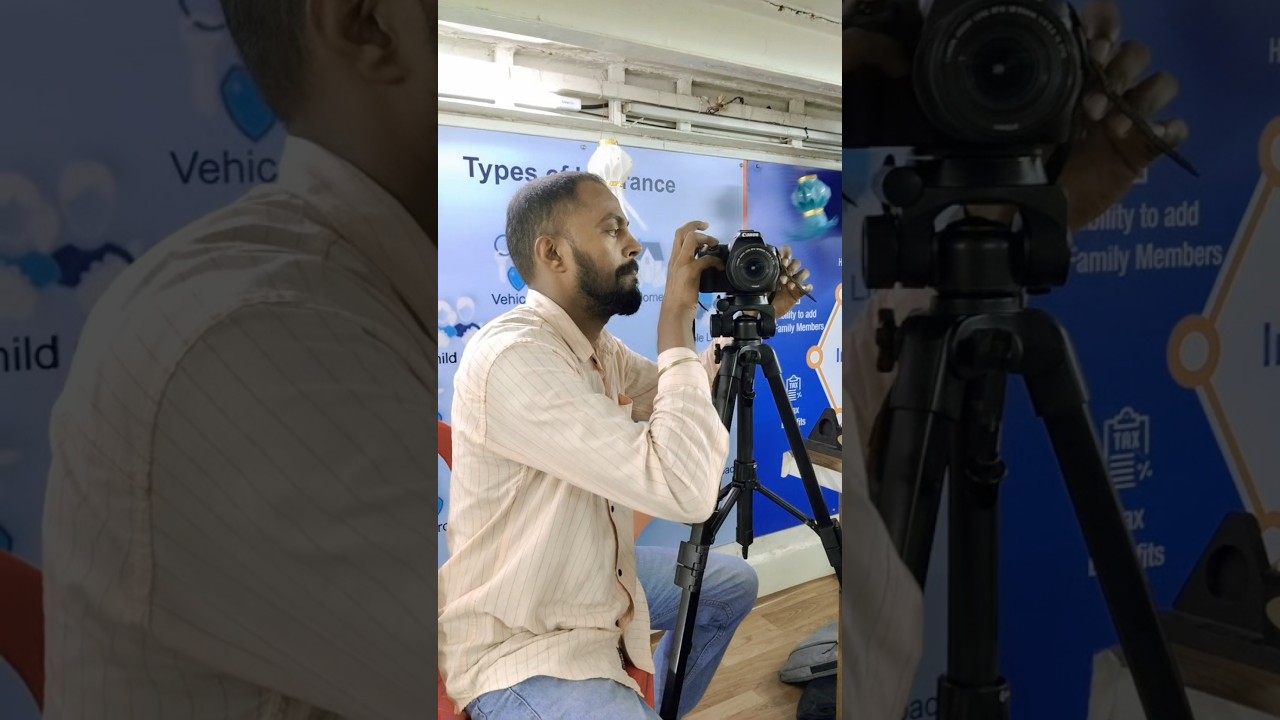 Me & My Camera 🎥🙌😍 #camera #cameraman #dop #shoot #cameralovers #tejas #trending #viral #canon #dslr
