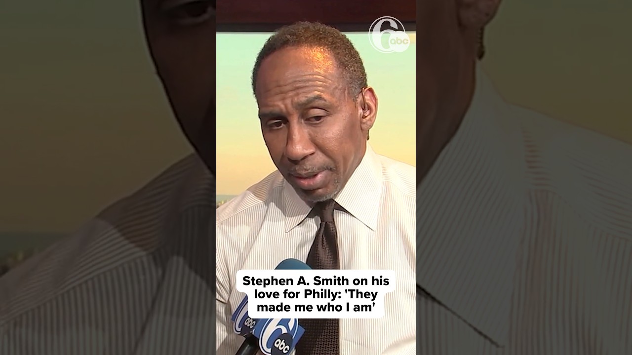 Stephen A. Smith speaks about love for Philly