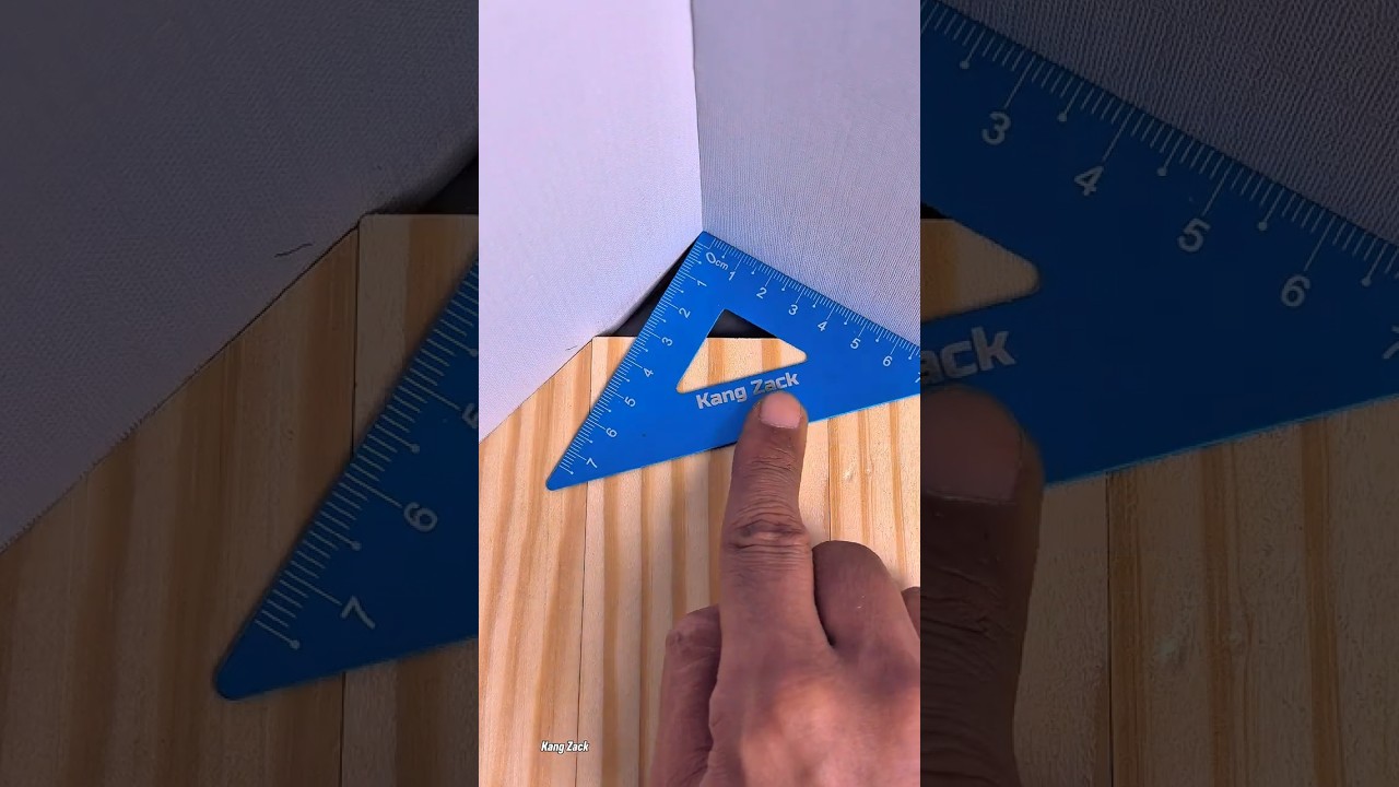 Most People Measure These Corners Wrong #Woodworking #woodwork #carpentry #tips #shorts